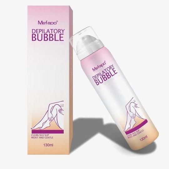 BUBBLE DEPILATORY PAINLESS HAIR REMOVER بخاخ مزيل للشعر